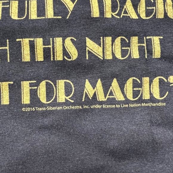NWOT Gildan Trans-Siberian Orchestra Ghosts of Christmas Eve Graphic T-Shirt 2XL - Picture 4 of 7